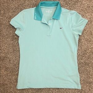 Vineyard Vines Aqua Polo Shirt
